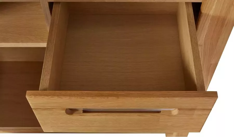 Home affaire Vitrinekast Kolding gedeeltelijk massief - Foto 6