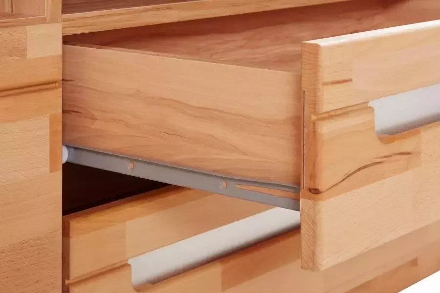 Home affaire Wandmeubel Kolding gedeeltelijk massief hout (set 4-delig) - Foto 5