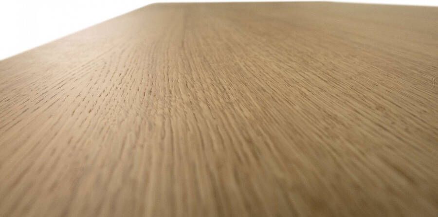 Woodman Eettafel Curved Scandi Design breedte 180 cm uitschuifbaar tot 220 cm - Foto 4
