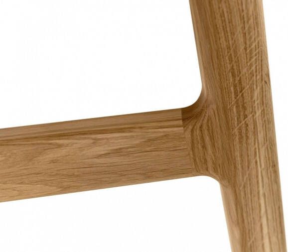 Woodman Eettafel Curved Scandi Design breedte 180 cm uitschuifbaar tot 220 cm - Foto 7