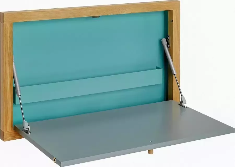 Woodman Klaptafel Brenta om open te klappen ruimtebesparend frame van massief eiken - Foto 4