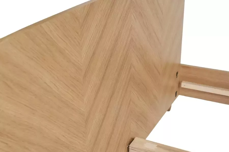 Woodman Massief houten ledikant Farsta 1 in scandinavisch design houtfineer van eiken - Foto 2