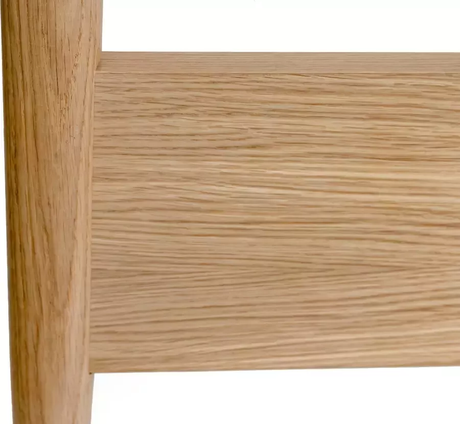 Woodman Massief houten ledikant Farsta 1 in scandinavisch design houtfineer van eiken