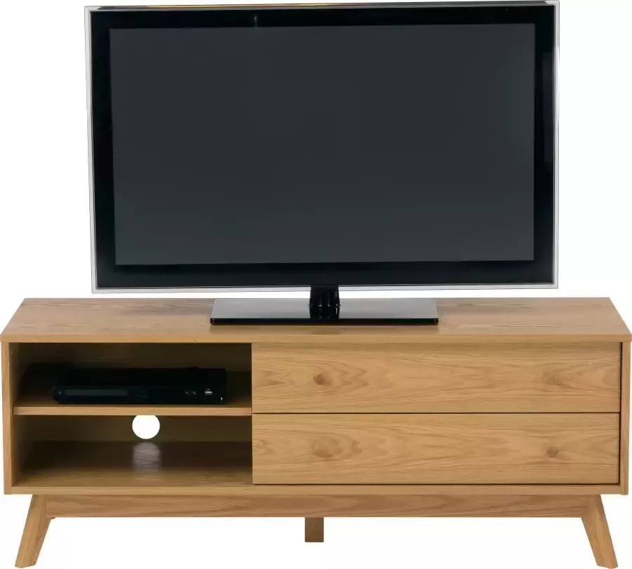Woodman Tv-meubel Bjórgvin Breedte 130 cm in eenvoudig Scandinavisch design