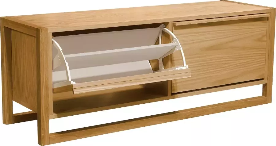 Woodman Zitbank NewEst in scandinavisch design houtfineer van eiken - Foto 4