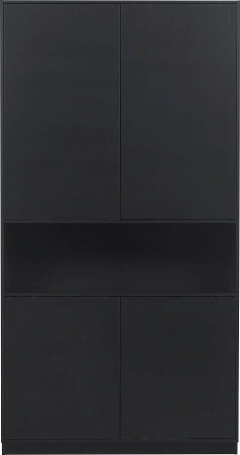 WOOOD Exclusive Opbergkast Finca Mat zwart 210 x 110cm - Foto 8