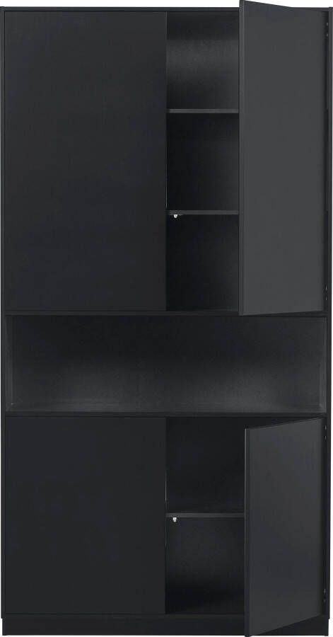 WOOOD Exclusive Opbergkast Finca Mat zwart 210 x 110cm - Foto 9