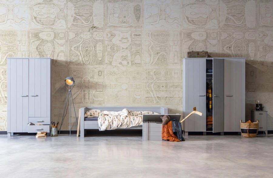 WOOOD Dekenkist Dennis Opbergdoos van massief hout breedte 96 cm - Foto 3