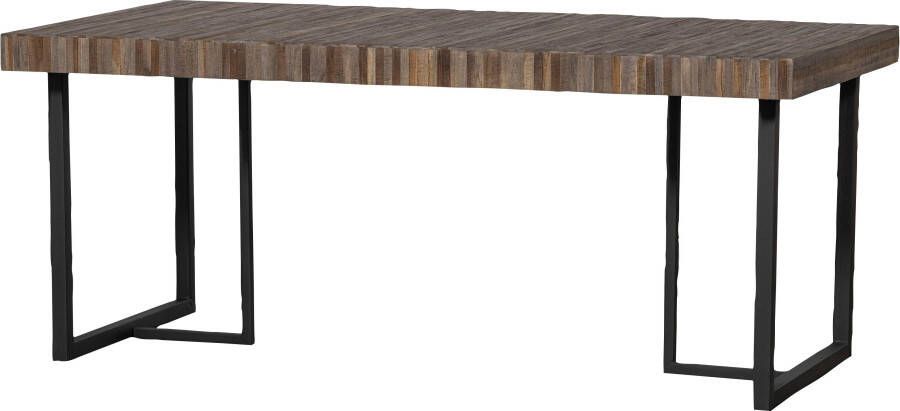 WOOOD Exclusive Maxime Eettafel Recycled Hout Naturel 76x180x90 - Foto 6