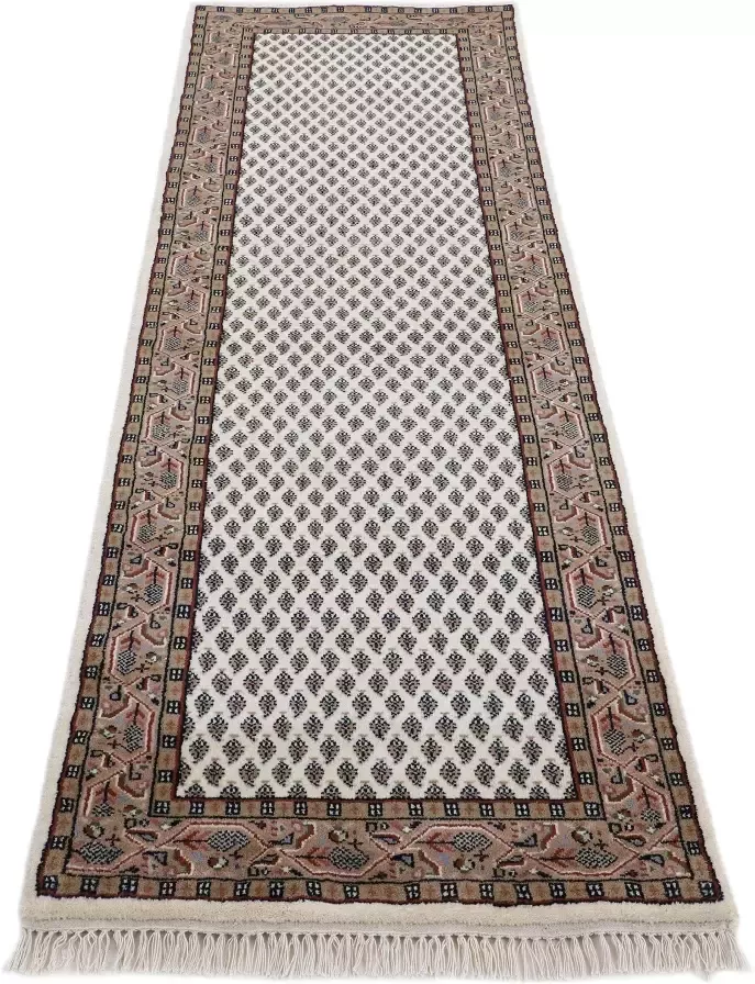 Woven Arts Oosters tapijt Mir ook als loper met de hand geknoopt woonkamer zuivere wol - Foto 6