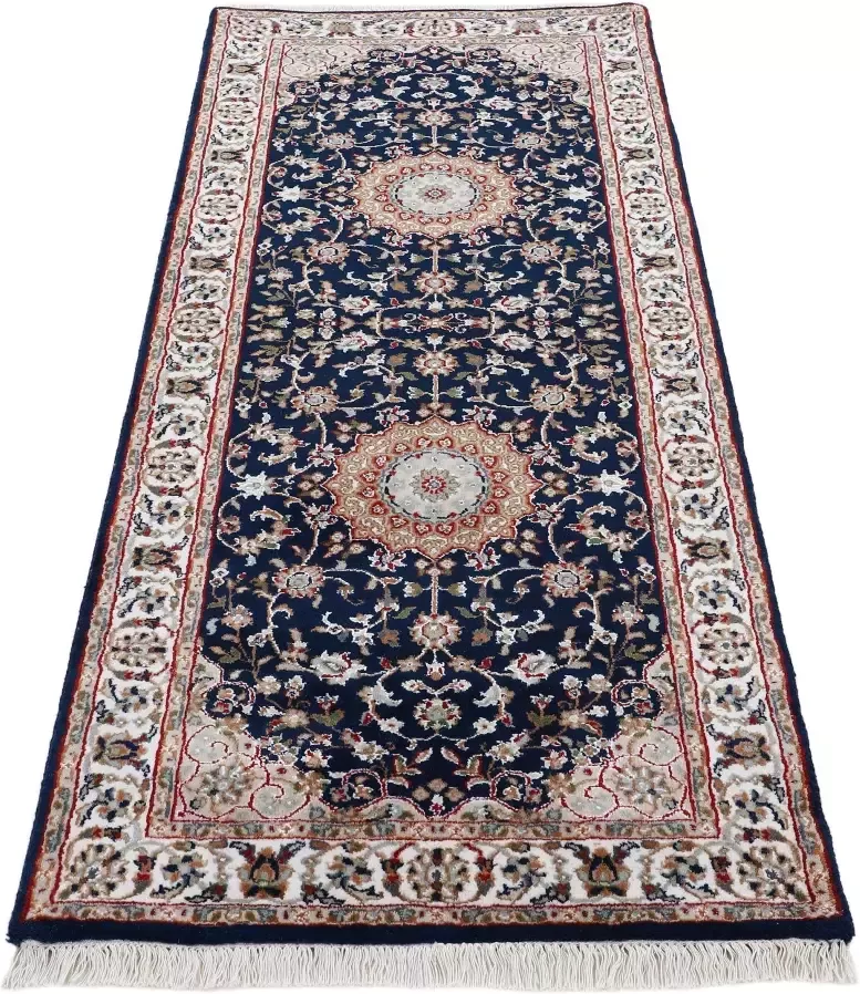 Woven Arts Oosters tapijt Nain ook als loper met de hand geknoopt woonkamer zuivere wol