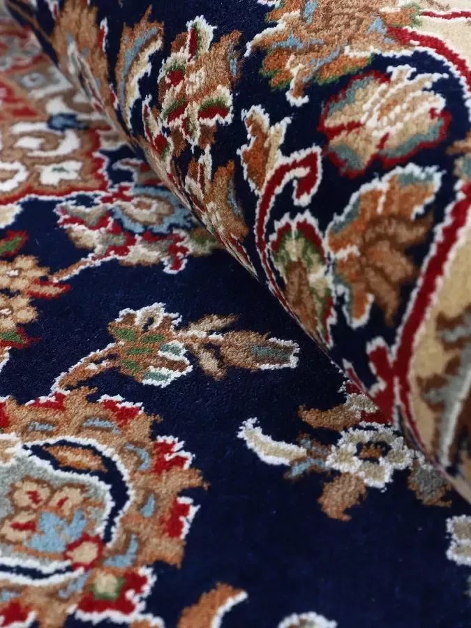 Woven Arts Oosters tapijt Nain ook als loper met de hand geknoopt woonkamer zuivere wol - Foto 3