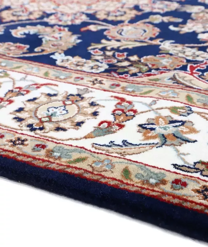 Woven Arts Oosters tapijt Nain ook als loper met de hand geknoopt woonkamer zuivere wol - Foto 6