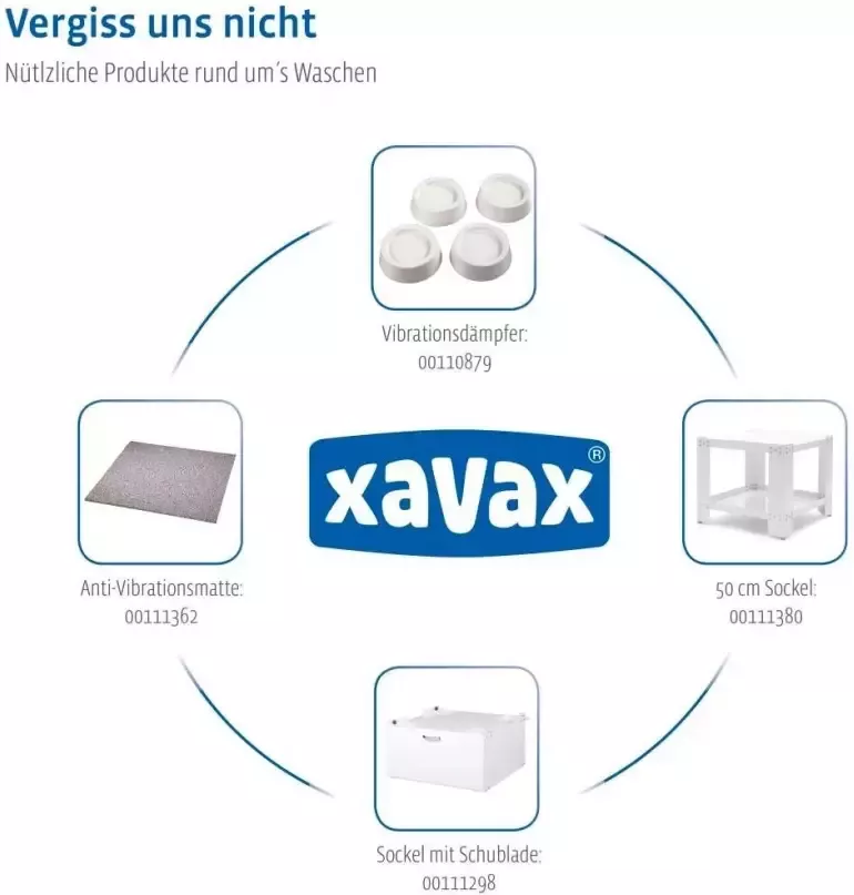 Xavax Onderbouwsokkel Sokkel 60 x 60 x 40cm Wasmachine Wasdroger Sokkel voor huishoudelijke apparaten verstelbaar - Foto 15