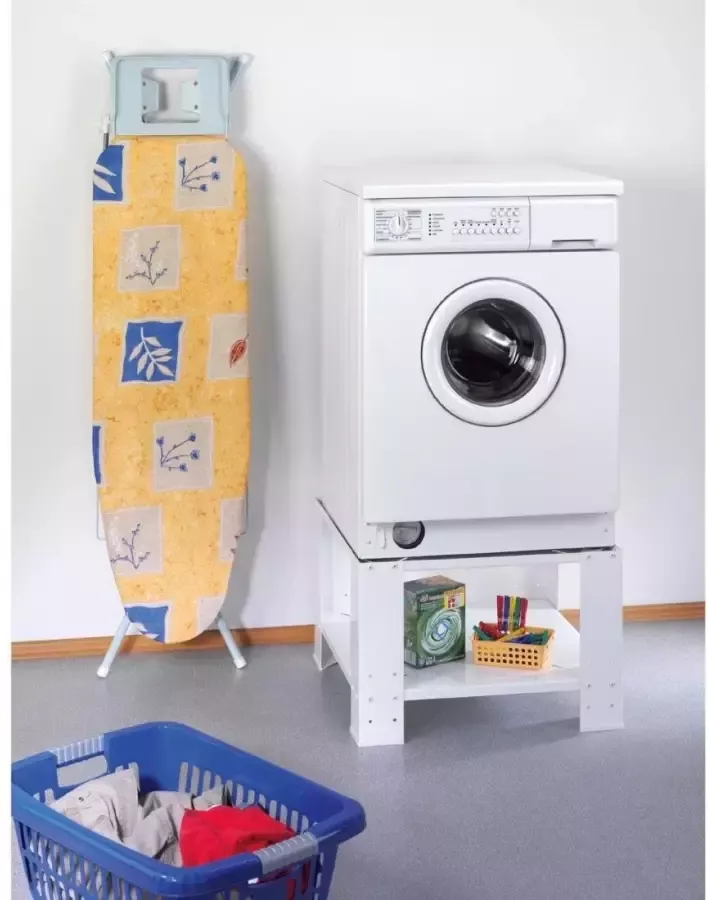 Xavax Onderbouwsokkel Sokkel 60 x 60 x 40cm Wasmachine Wasdroger Sokkel voor huishoudelijke apparaten verstelbaar - Foto 14