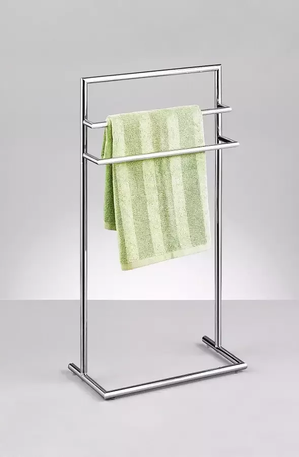 Zeller Present Handdoekenstandaard Chroom - Foto 1