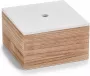 Zeller Present Opbergbox set van 3 hout wit naturel - Thumbnail 3