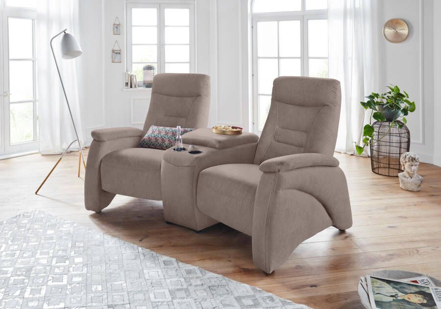 Exxpo sofa fashion 2 5-zitsbank Ascoli bioscoopsofa met hoog zitcomfort comfortabele armleuningen incl. relaxfunctie met opbergruimte en opbergruimte hoge rugleuning - Foto 7