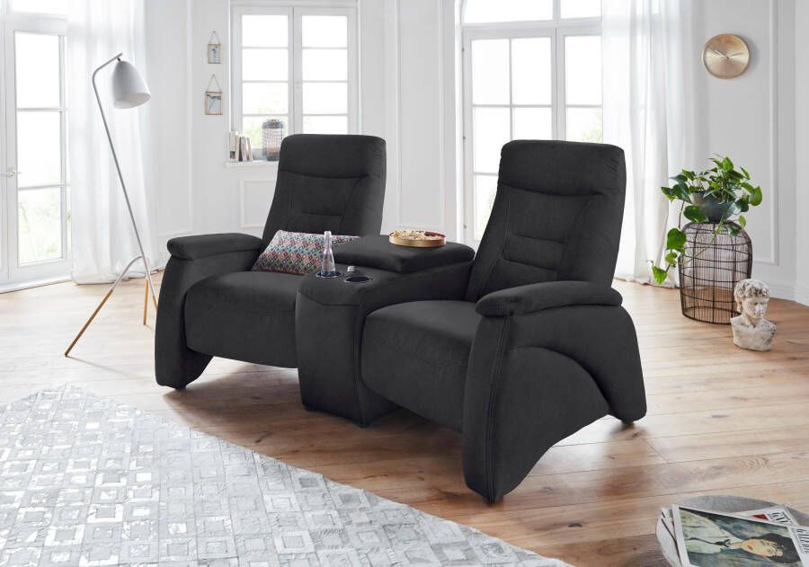 Exxpo sofa fashion 2 5-zitsbank Ascoli bioscoopsofa met hoog zitcomfort comfortabele armleuningen incl. relaxfunctie met opbergruimte en opbergruimte hoge rugleuning - Foto 7