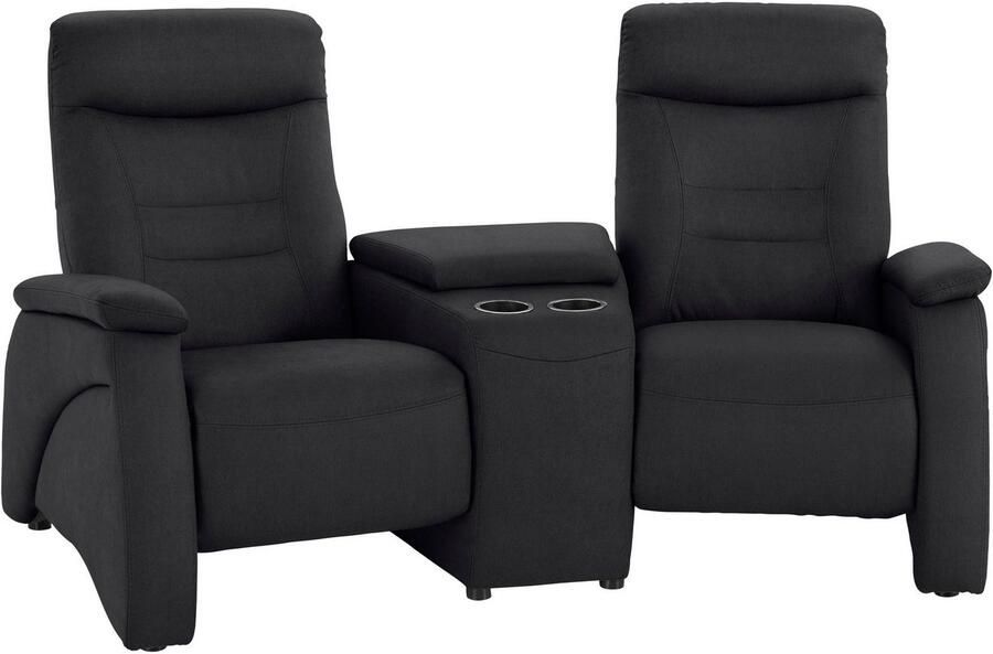 Exxpo sofa fashion 2 5-zitsbank Ascoli bioscoopsofa met hoog zitcomfort comfortabele armleuningen incl. relaxfunctie met opbergruimte en opbergruimte hoge rugleuning - Foto 5