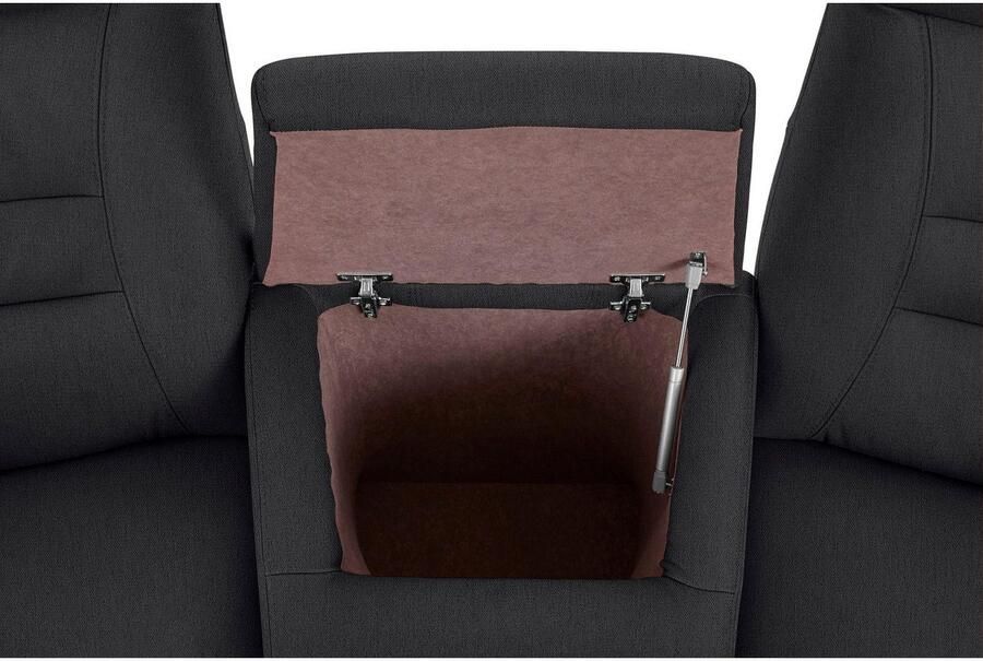 Exxpo sofa fashion 2 5-zitsbank Ascoli bioscoopsofa met hoog zitcomfort comfortabele armleuningen incl. relaxfunctie met opbergruimte en opbergruimte hoge rugleuning - Foto 3
