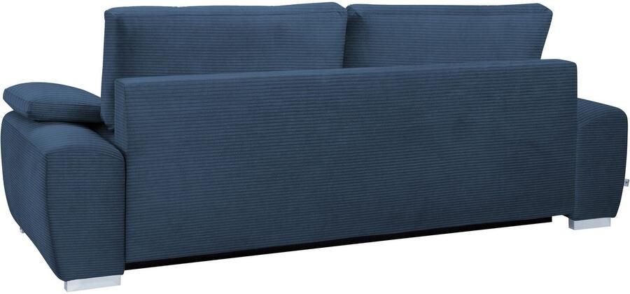 Exxpo sofa fashion 2-zitsbank SOLSBURY bank slaapbank incl. pocketvering-bekleding bedfunctie en opbergruimte in cord - Foto 7