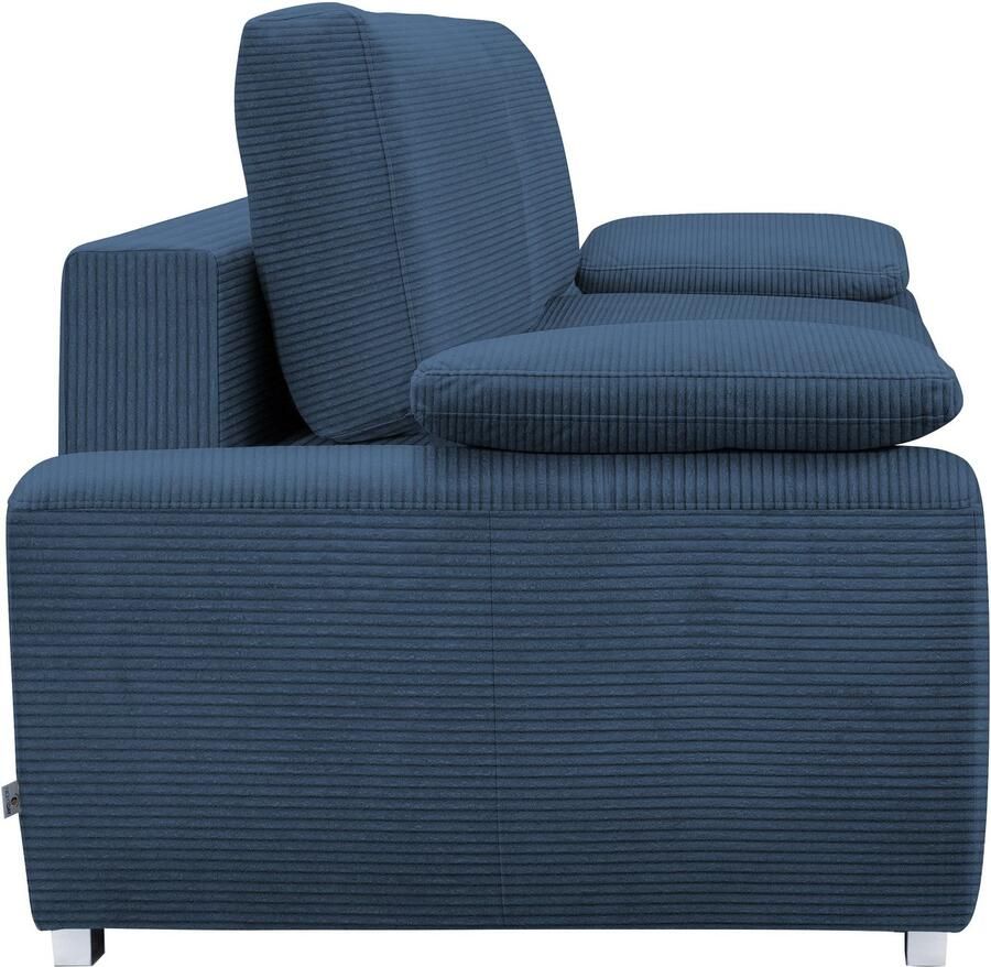 Exxpo sofa fashion 2-zitsbank SOLSBURY bank slaapbank incl. pocketvering-bekleding bedfunctie en opbergruimte in cord