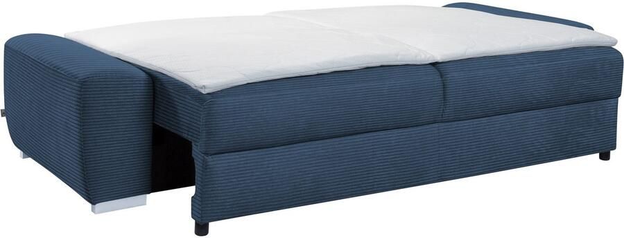 Exxpo sofa fashion 2-zitsbank SOLSBURY bank slaapbank incl. pocketvering-bekleding bedfunctie en opbergruimte in cord - Foto 8