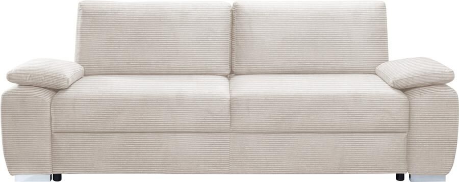 Exxpo sofa fashion 2-zitsbank SOLSBURY bank slaapbank incl. pocketvering-bekleding bedfunctie en opbergruimte in cord - Foto 9