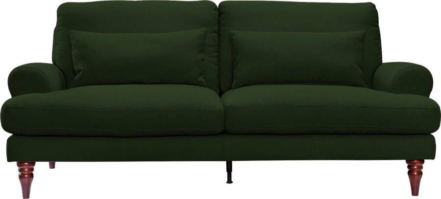 Exxpo sofa fashion 3-zitsbank inclusief schuimstof-vlokkenvulling houten poten en sierkussens - Foto 8