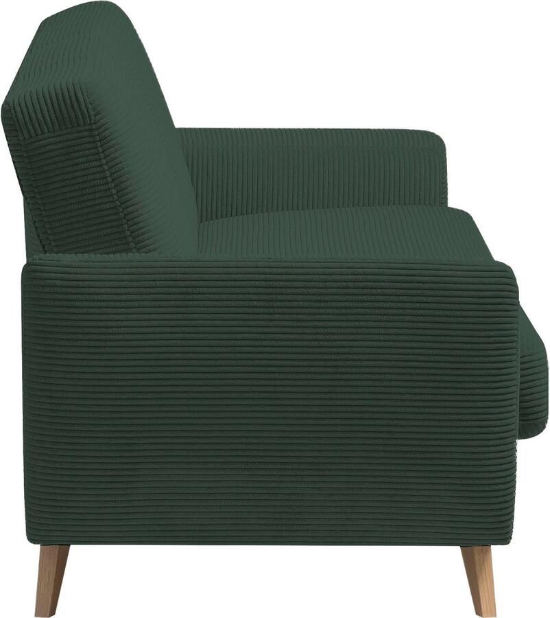 Exxpo sofa fashion 3-zitsbank Samso elegant en comfortabel actuele cord bekleding kantelbank
