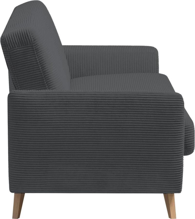 Exxpo sofa fashion 3-zitsbank Samso elegant en comfortabel actuele cord bekleding kantelbank