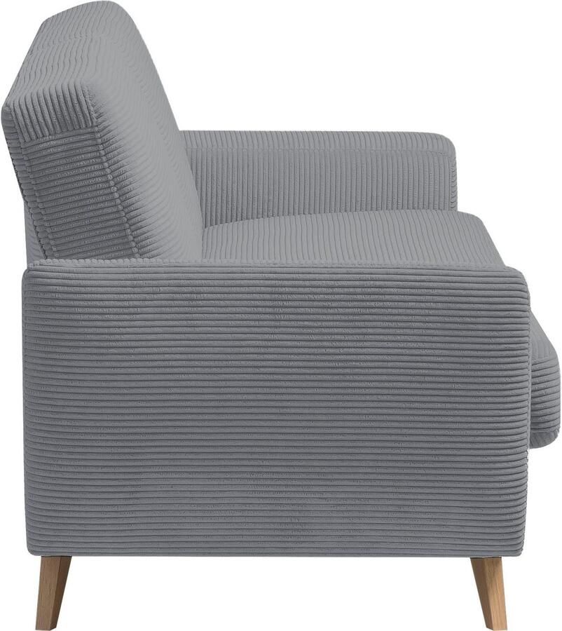 Exxpo sofa fashion 3-zitsbank Samso elegant en comfortabel actuele cord bekleding kantelbank
