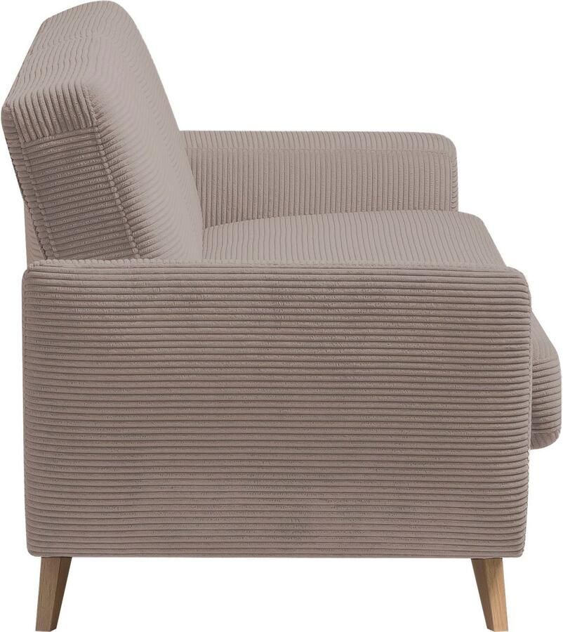 Exxpo sofa fashion 3-zitsbank Samso elegant en comfortabel actuele cord bekleding kantelbank