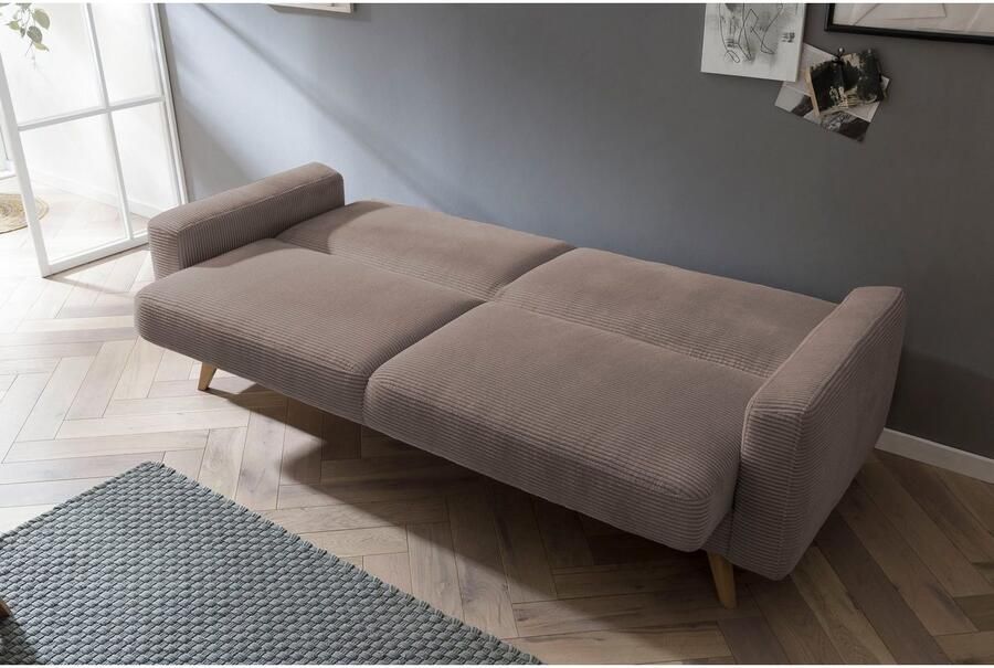 Exxpo sofa fashion 3-zitsbank Samso elegant en comfortabel actuele cord bekleding kantelbank - Foto 4