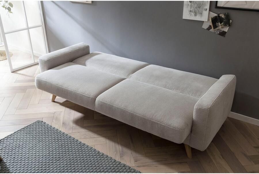 Exxpo sofa fashion 3-zitsbank Samso elegant en comfortabel actuele cord bekleding kantelbank - Foto 4