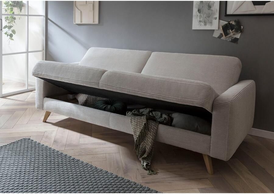 Exxpo sofa fashion 3-zitsbank Samso elegant en comfortabel actuele cord bekleding kantelbank - Foto 3