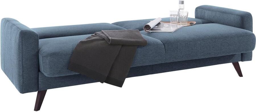 Exxpo sofa fashion 3-zitsbank Samso elegant en comfortabel geweldig zitcomfort slaapbank Kipbank inclusief bedfunctie en bedlade comfortabele zithoogte 49 cm - Foto 5