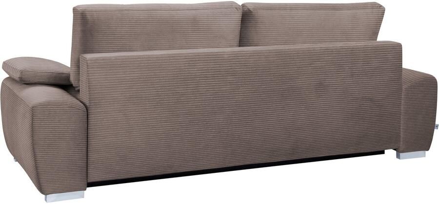 Exxpo sofa fashion 2-zitsbank SOLSBURY bank slaapbank incl. pocketvering-bekleding bedfunctie en opbergruimte in cord - Foto 7