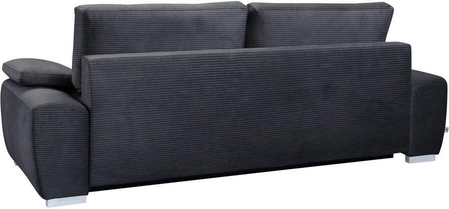 Exxpo sofa fashion 2-zitsbank SOLSBURY bank slaapbank incl. pocketvering-bekleding bedfunctie en opbergruimte in cord - Foto 7