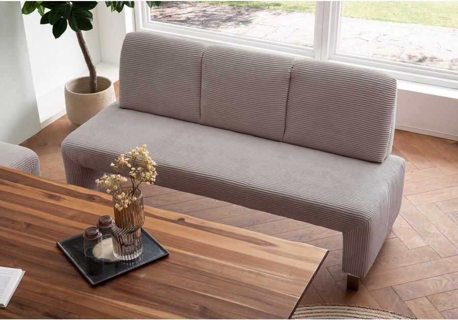 Exxpo sofa fashion Bank Intenso bank breedte 182 cm keuze uit leer of textiel hoge bodemvrijheid vrij in de ruimte te plaatsen hoog zitcomfort