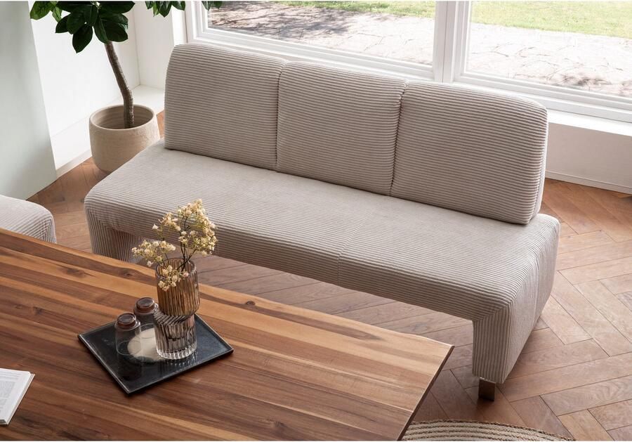 Exxpo sofa fashion Bank Intenso bank breedte 182 cm keuze uit leer of textiel hoge bodemvrijheid vrij in de ruimte te plaatsen hoog zitcomfort