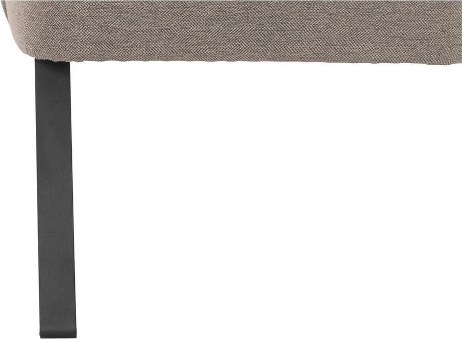 Exxpo sofa fashion Fauteuil Americano loungestoel met bies en metalen poten verschillende typen bekleding 1 stuk - Foto 5