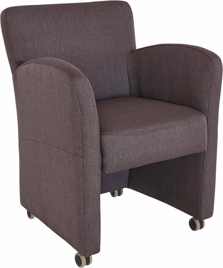 Exxpo sofa fashion Fauteuil Intenso loungesessel modern keuze uit leer of textiel hoge bodemvrijheid vrij in de ruimte te plaatsen hoog zitcomfort - Foto 3