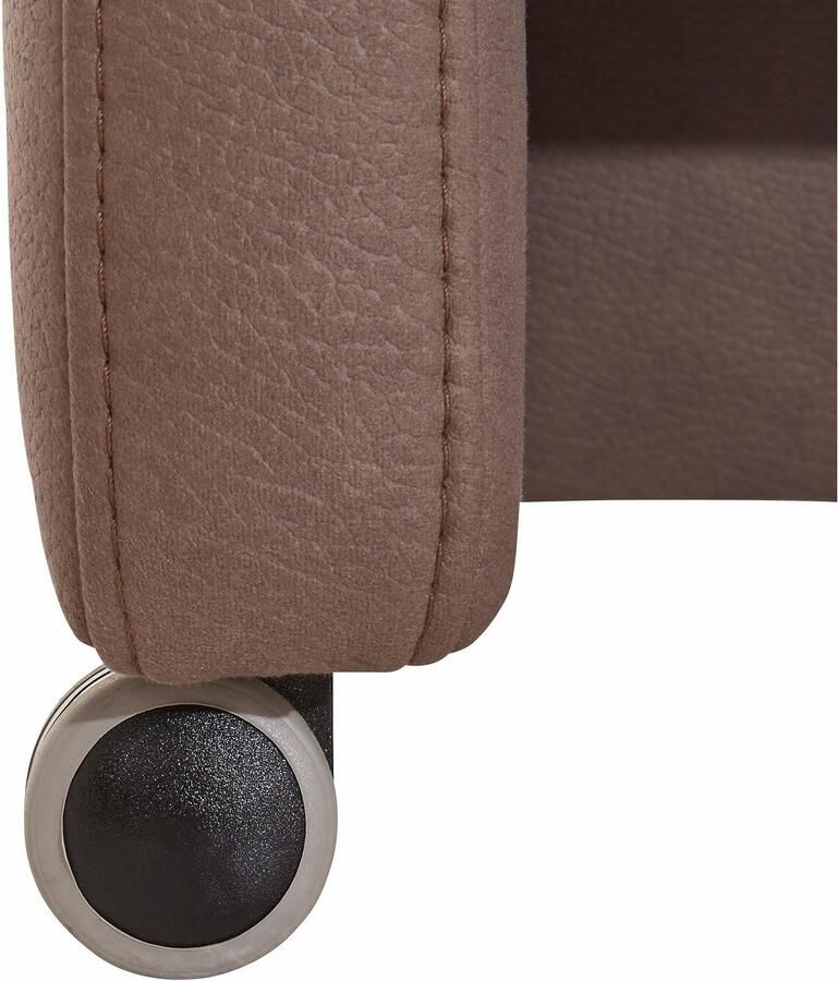 Exxpo sofa fashion Fauteuil Intenso loungesessel modern keuze uit leer of textiel hoge bodemvrijheid vrij in de ruimte te plaatsen hoog zitcomfort