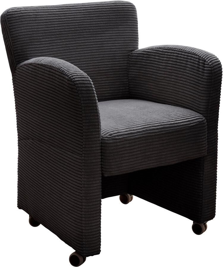 Exxpo sofa fashion Fauteuil Intenso loungesessel modern keuze uit leer of textiel hoge bodemvrijheid vrij in de ruimte te plaatsen hoog zitcomfort - Foto 2