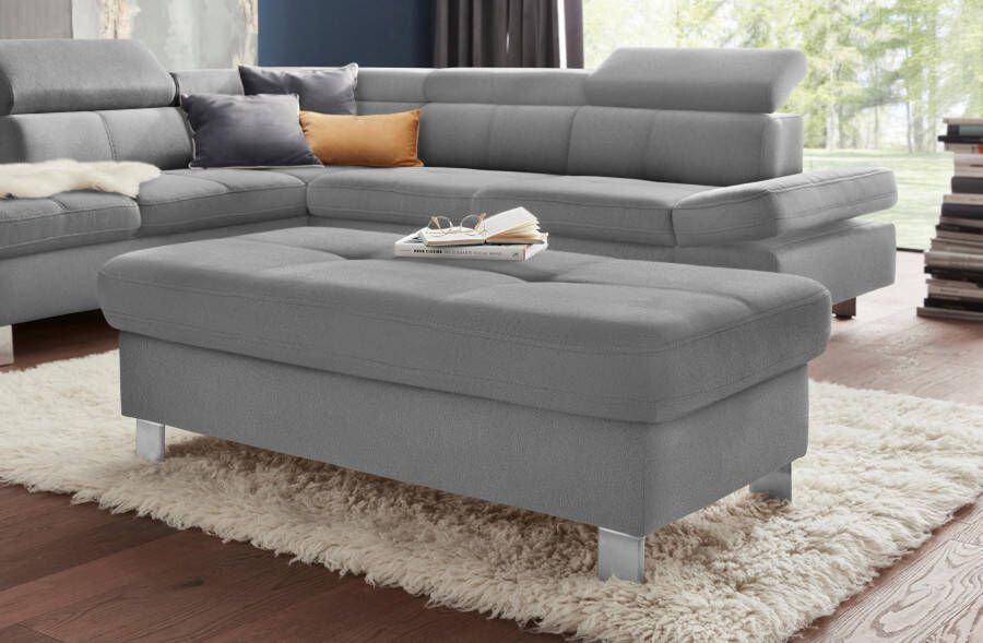 Exxpo sofa fashion Hocker Fiji Barkruk met opbergruimte onder de zitting - Foto 4