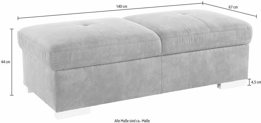 Exxpo sofa fashion Hocker Spring Bankhocker goed zitcomfort en geweldige verwerkingsdetails - Foto 1