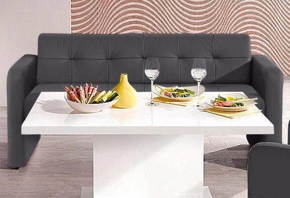Exxpo sofa fashion Zitbank Barista Keukenbank compacte afmetingen zithoogte 49cm - Foto 9