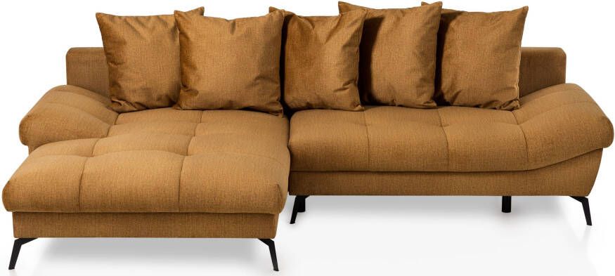 Exxpo sofa fashion Hoekbank inclusief slaapbank functie bedbox en rugkussens - Foto 10